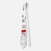 Christmas Tie, Snowman ネクタイ (正面)