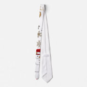Christmas Tie, Snowman ネクタイ (裏面)