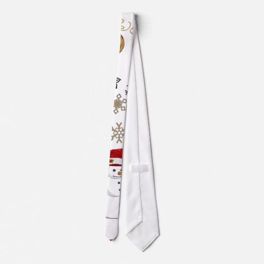 Christmas Tie, Snowman ネクタイ (裏面)