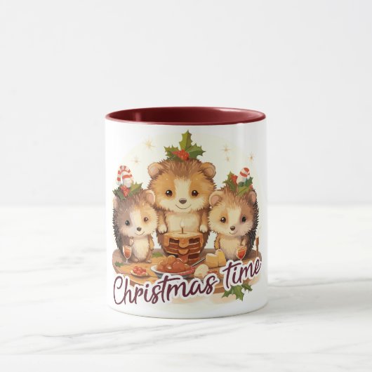 Christmas time マグカップ (中央)