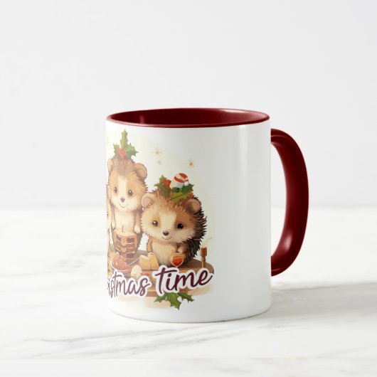 Christmas time マグカップ (正面右)