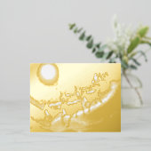 Christmas time 箔シーズンポストカード (立ち正面)