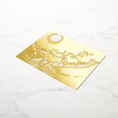 Christmas time 箔シーズンポストカード (回転した状態)