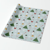 Christmas Time Wrapping Paper ラッピングペーパー (アンロールド)