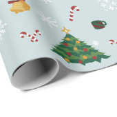 Christmas Time Wrapping Paper ラッピングペーパー (ロールコーナー)