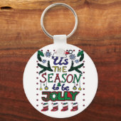 Christmas Tis The Season キーホルダー (正面)