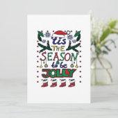 Christmas Tis The Season シーズンカード (スタンド正面)