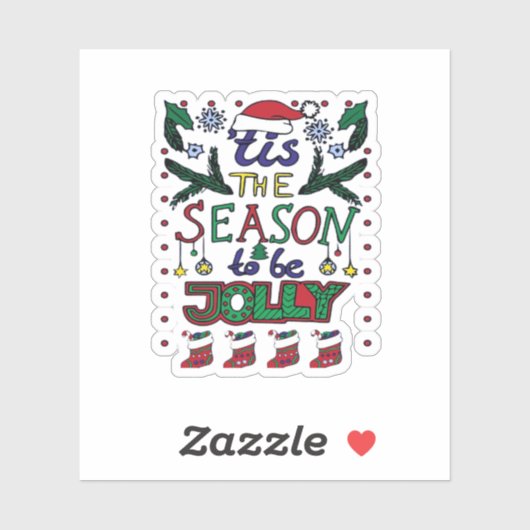 Christmas Tis The Season シール (シート)
