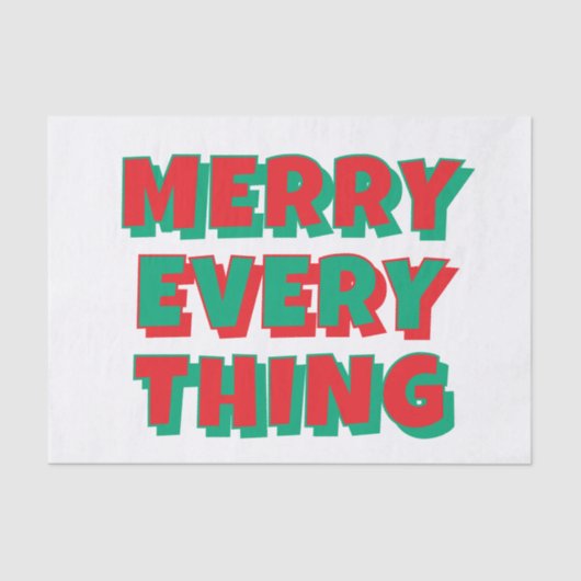 Christmas Tissue Paper  薄葉紙 (正面)