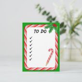Christmas To Doリストのはがき シーズンポストカード (スタンド正面)