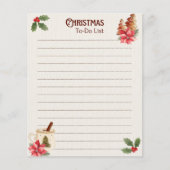 Christmas To-Do List Notepad (正面)