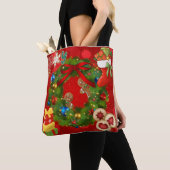 Christmas Tote トートバッグ (クローズアップ)