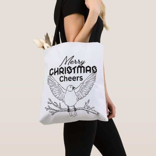 Christmas Tote bab トートバッグ (クローズアップ)