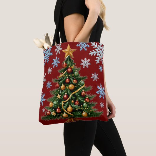 Christmas Tote Bag トートバッグ (クローズアップ)