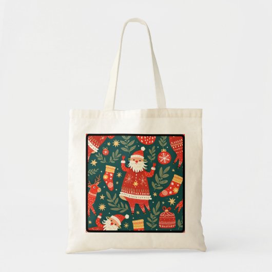 Christmas Tote Bag 2 トートバッグ (正面)
