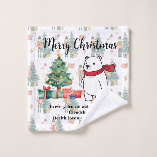 CHRISTMAS TOWEL バスタオルセット (ウォッシュタオル)