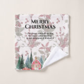 CHRISTMAS TOWEL バスタオルセット (ウォッシュタオル)