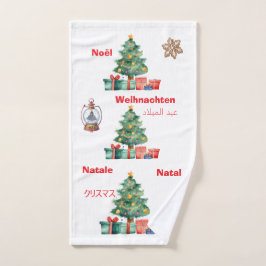 CHRISTMAS TOWEL-1 ハンドタオル