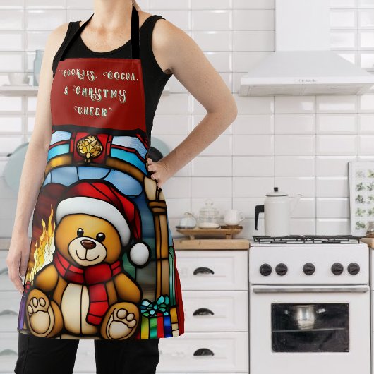 Christmas Toy Bear Apron エプロン