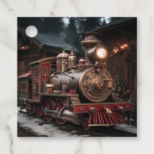 Christmas Train フェイバータグ (正面)