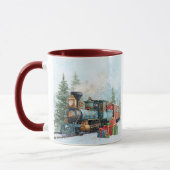 Christmas Train マグカップ (左)