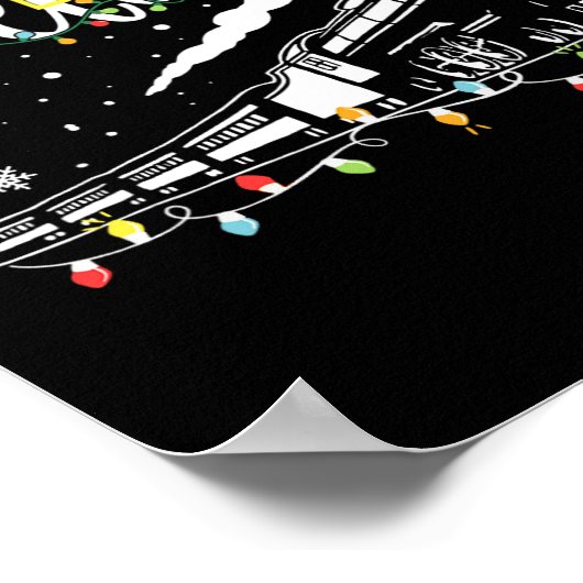 Christmas Train Christmas Believe Polar Express Xm ポスター (角)