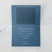 Christmas Train with Added Photo カード (内部)