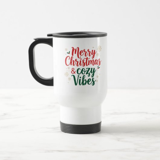 Christmas Travel Mug – Holiday Coffee Mug  トラベルマグ (左)