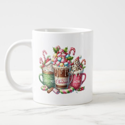 Christmas Treats Specialty Mug ジャンボコーヒーマグカップ (左)