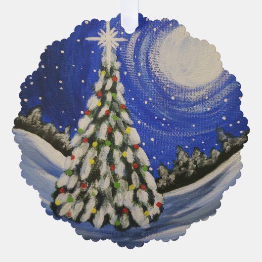 Christmas Tree オーナメントカード (正面)