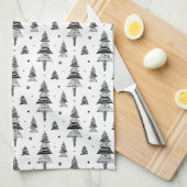 Christmas tree  キッチンタオル (四つ折り)