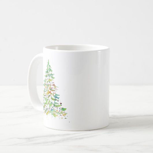 Christmas Tree コーヒーマグカップ (正面左)