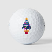 Christmas tree ゴルフボール (正面)