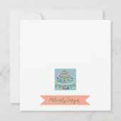 Christmas tree サンキューカード (裏面)