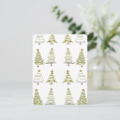CHRISTMAS TREE シーズンカード (スタンド正面)