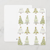 CHRISTMAS TREE シーズンカード (正面/裏面)