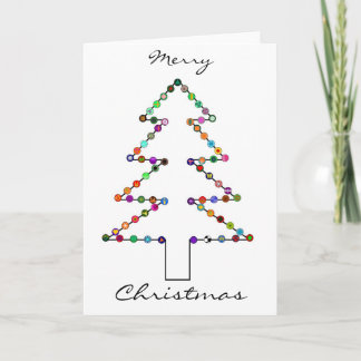 Christmas tree シーズンカード