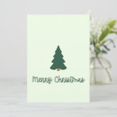 Christmas Tree シーズンカード (スタンド正面)