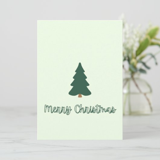 Christmas Tree シーズンカード (スタンド正面)