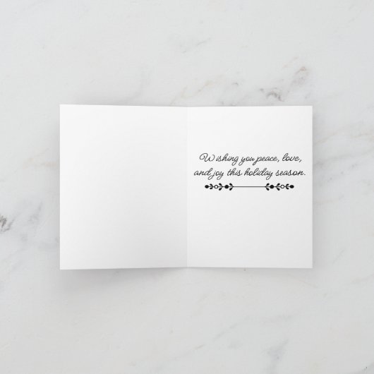 Christmas Tree シーズンカード (内部)