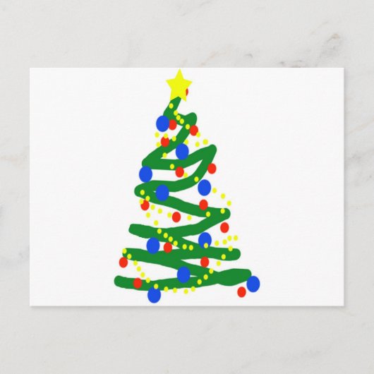 Christmas Tree シーズンポストカード (正面)