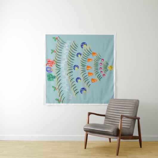 Christmas tree タペストリー (インサイチュ(横))