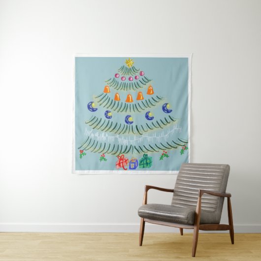 Christmas tree タペストリー (インサイチュ)