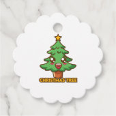 Christmas tree フェイバータグ (正面)