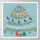 Christmas tree ポスター (正面)