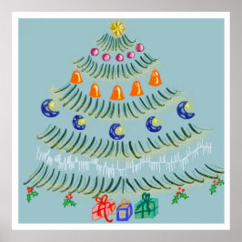 Christmas tree ポスター