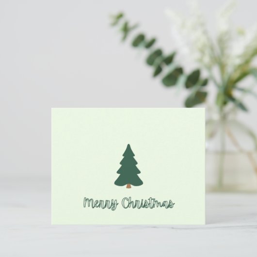Christmas Tree ポストカード (スタンド正面)