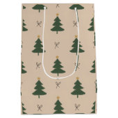 Christmas tree ミディアムペーパーバッグ (裏面)