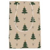 Christmas tree ミディアムペーパーバッグ (正面)