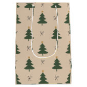 Christmas tree ミディアムペーパーバッグ (裏面)